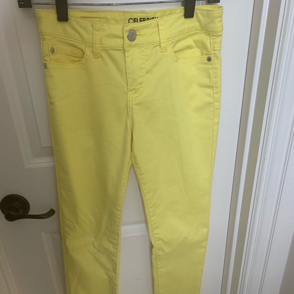 Yellow jeans!